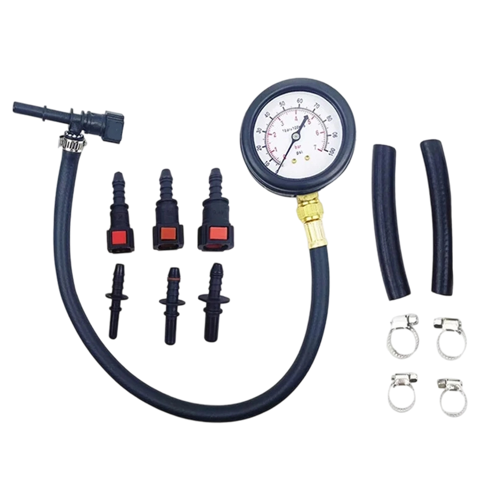 Fuel Pressure Test Gauge Kit Automotive - Otomotiv Arıza Teşhis Test Seti, Yakıt