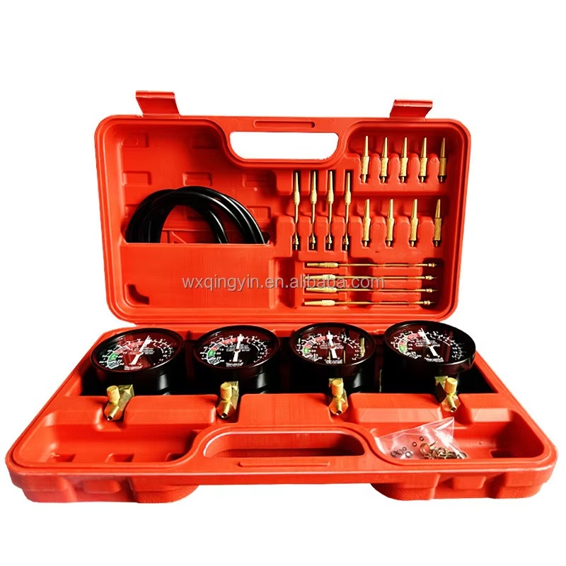 Carburetor Synchronous Vacuum Gauge Balance - Motosiklet Motoru Dengeleme için 4 Silindirli