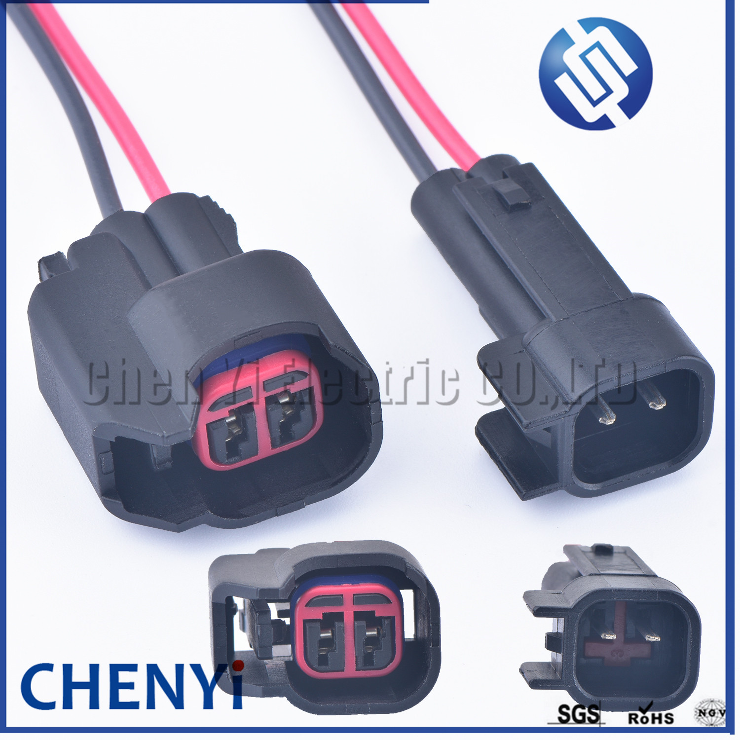 Fuel Injector Wiring Harness Plug Pigtail - 2 Pin otomatik su geçirmez konnektör