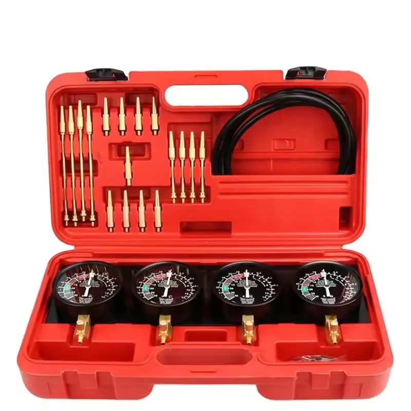 Carburetor Synchronous Vacuum Gauge Balance - 4 Silindirli Denge Ölçer Motosiklet Yakıt