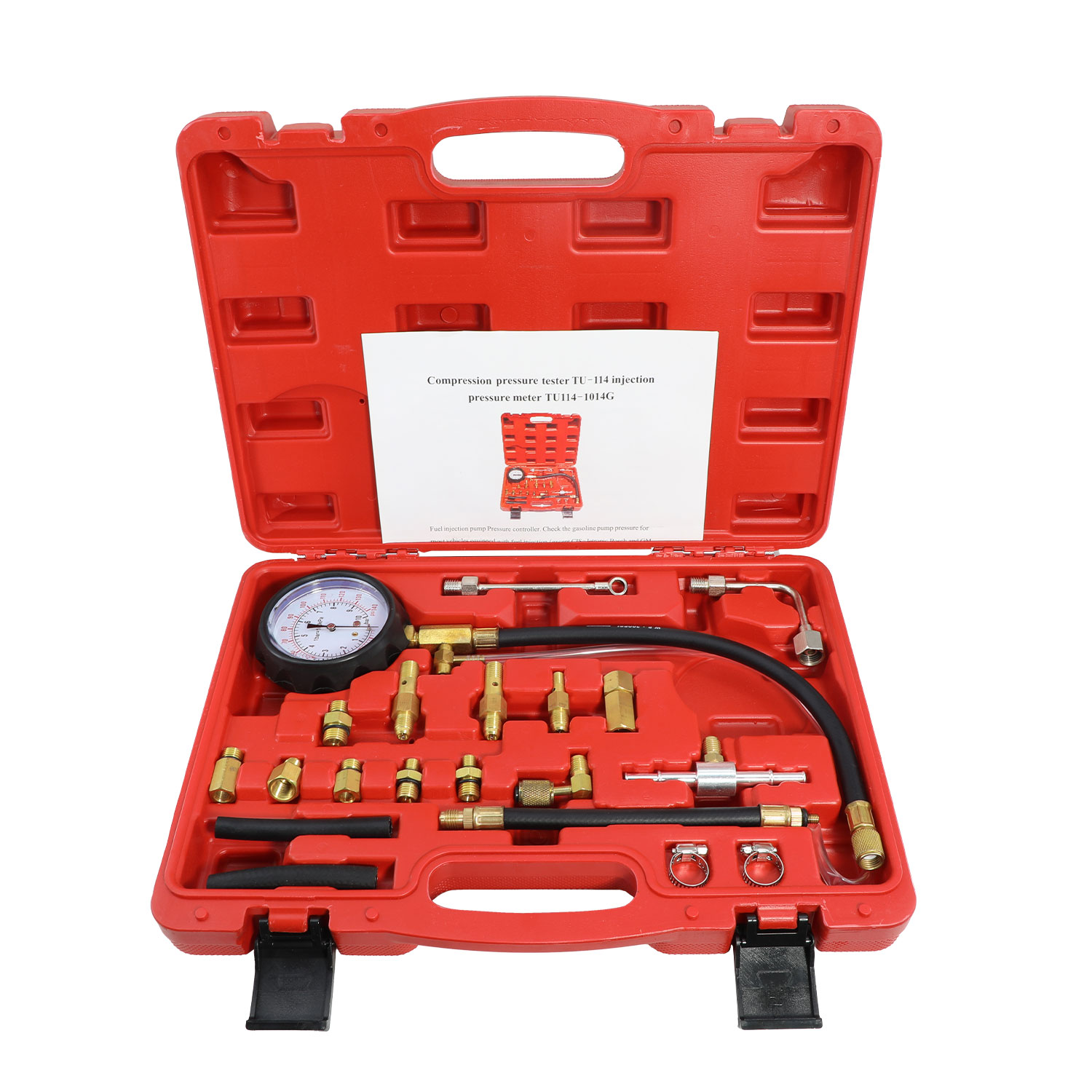 Fuel Pump Pressure Vacuum Tester Gauge - Motor Vakum ve Yakıt Basınç Göstergesi