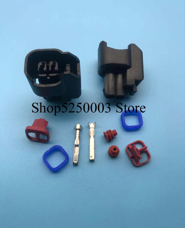 10 adet EV6 EV14 yakıt enjektö - Fuel Injector Wiring Harness Plug Pigtail incelemesi ve fiyatı
