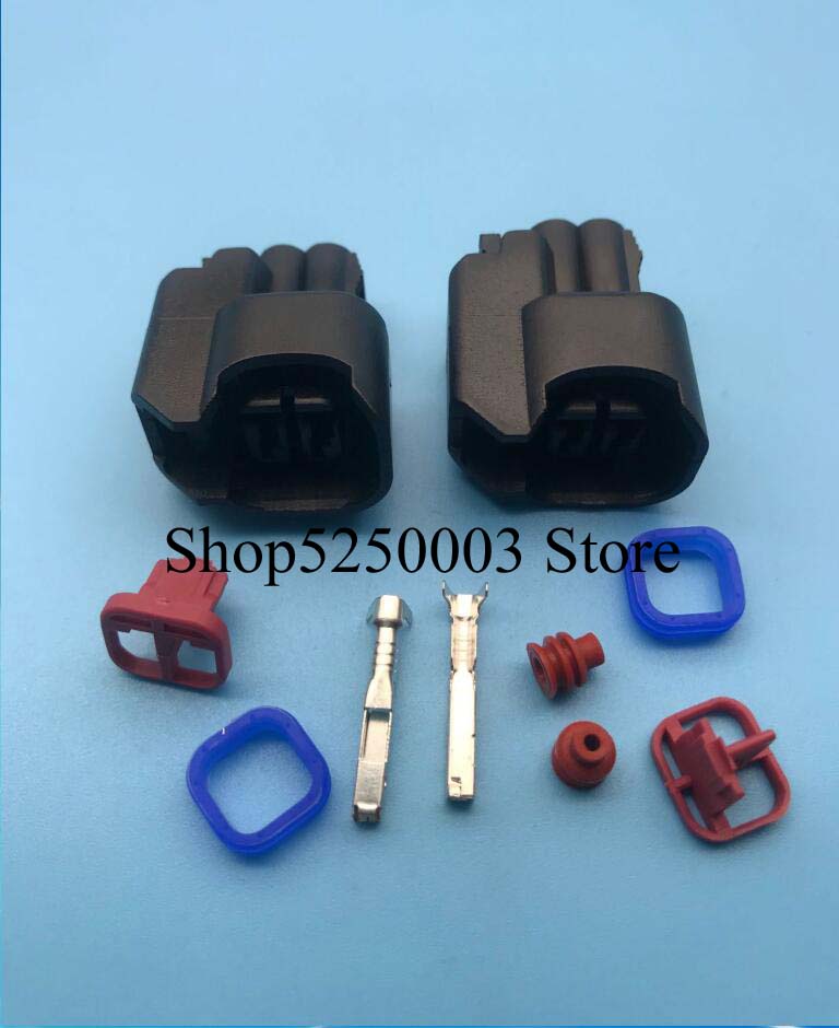 10 adet EV6 EV14 yakıt enjektö - Fuel Injector Wiring Harness Plug Pigtail incelemesi ve fiyatı