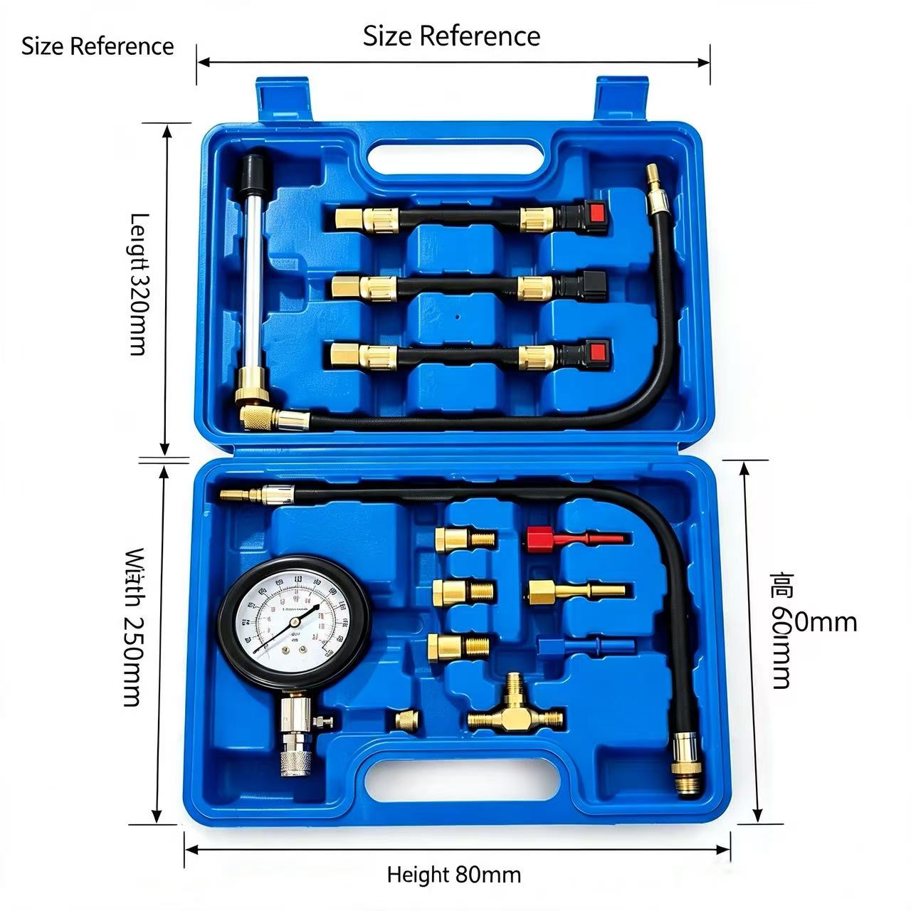 Yakıt Basınç Göstergesi Test C - Fuel Pressure Test Gauge Kit Automotive incelemesi ve fiyatı