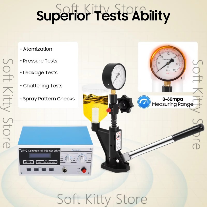 Common Rail Enjektör Test Ciha - Diesel Common Rail Injector Tester Nozzle incelemesi ve fiyatı