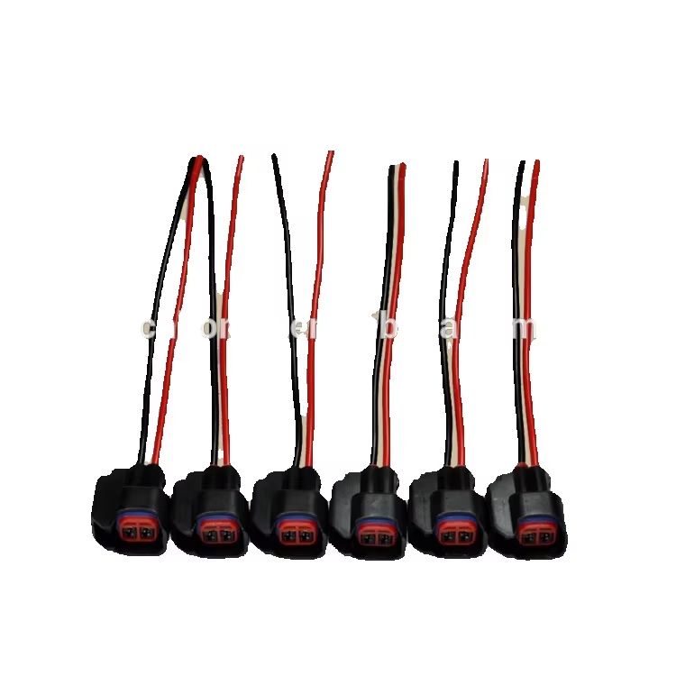 2/4/6/8/10/20/50/100 Adet EV6  - Fuel Injector Wiring Harness Plug Pigtail incelemesi ve fiyatı
