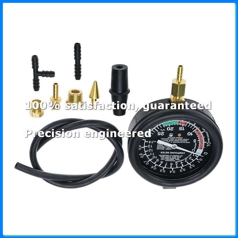 Araç Vakum ve Yakıt Pompası Te - Fuel Pump Pressure Vacuum Tester Gauge incelemesi ve fiyatı