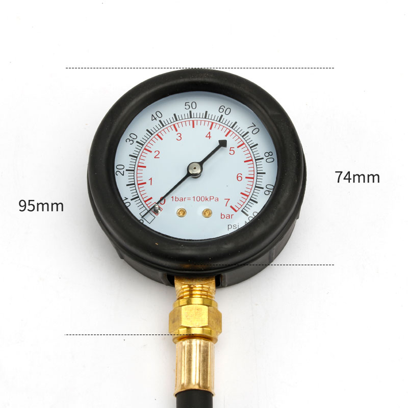 9 Parça Otomotiv Yakıt Basınç  - Fuel Pressure Test Gauge Kit Automotive incelemesi ve fiyatı