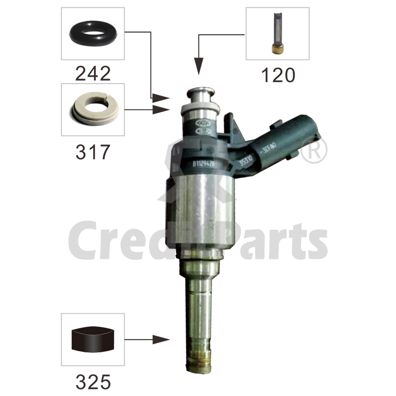 Evrensel GDI Yakıt Enjektörü T - Fuel Injector Seal O-Ring Micro Filter Kit incelemesi ve fiyatı