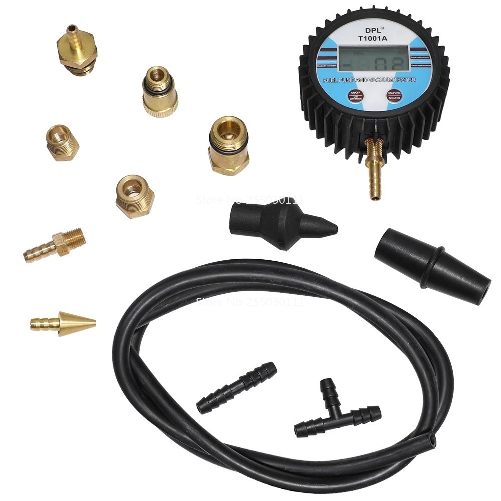 Test Cihazı Dijital Vakum Ölçe - Fuel Pump Pressure Vacuum Tester Gauge incelemesi ve fiyatı