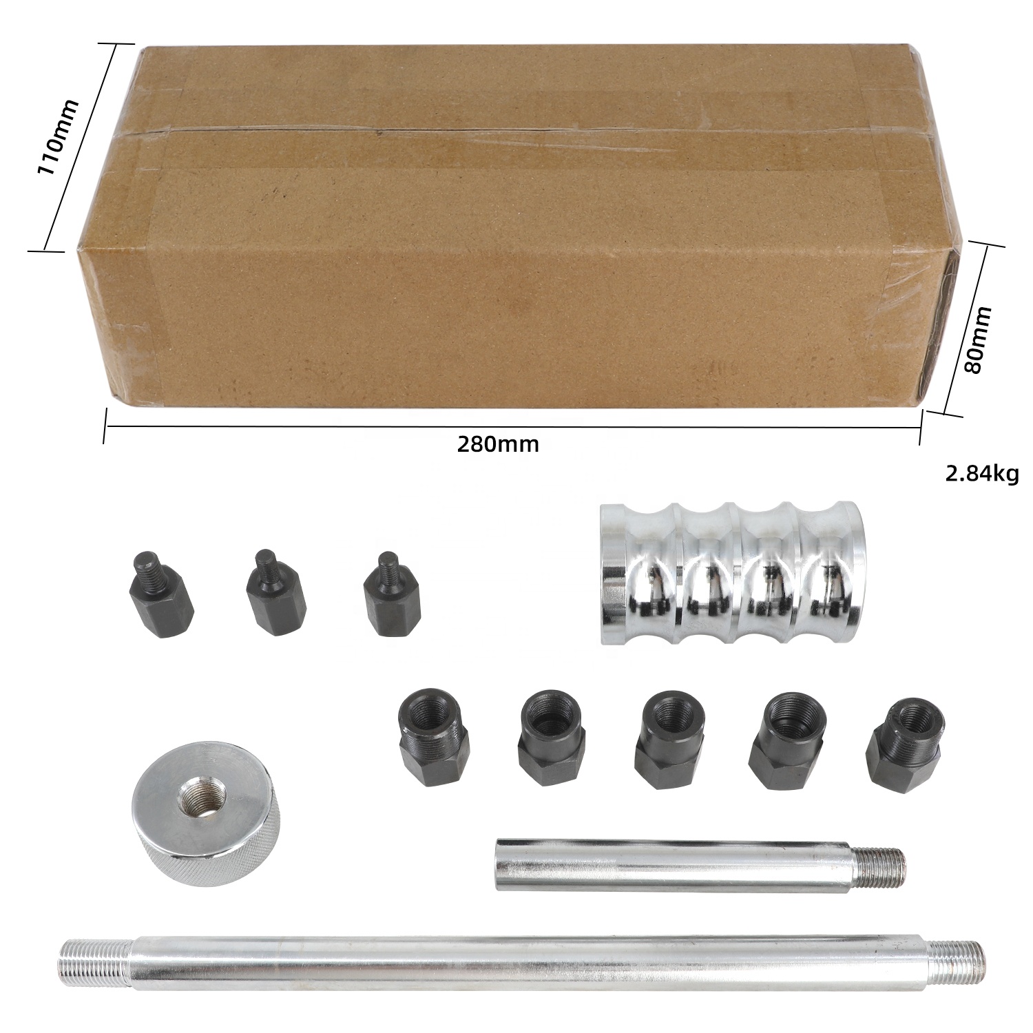 8 Parça Dizel Common Rail Enje - Fuel Injector Removal Tool Puller Slide incelemesi ve fiyatı