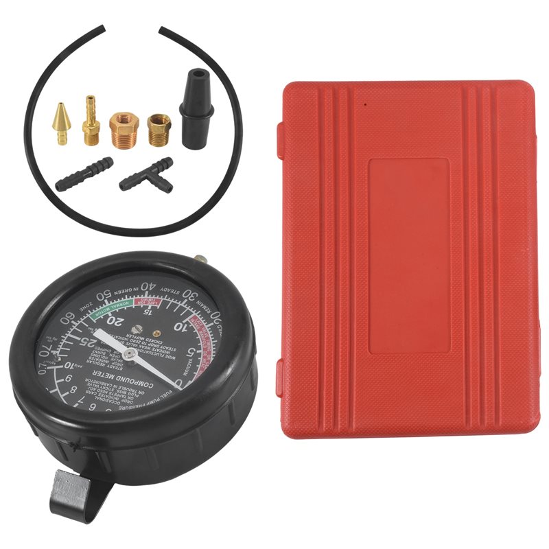 A84X-Araç Vakum ve Yakıt Pompa - Fuel Pump Pressure Vacuum Tester Gauge incelemesi ve fiyatı