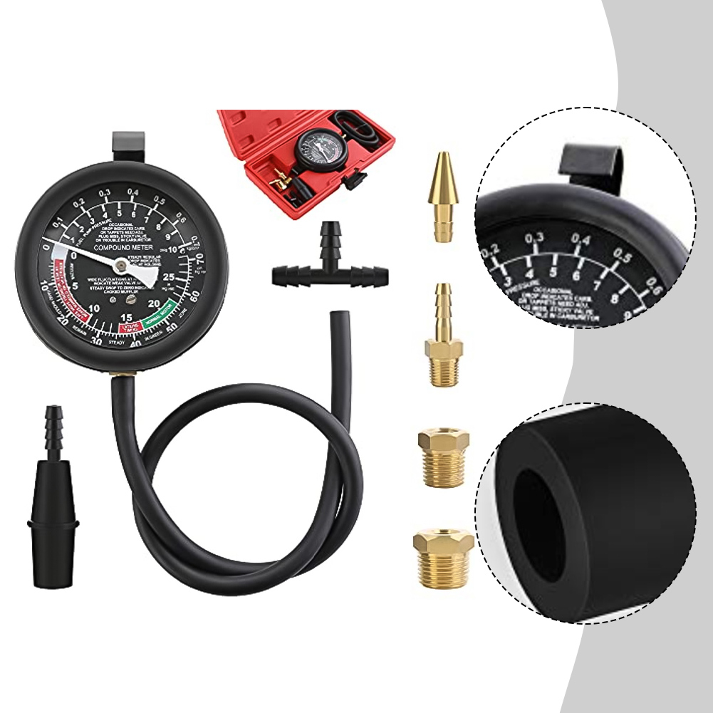 Yakıt Pompası ve Vakum Test Ci - Fuel Pump Pressure Vacuum Tester Gauge incelemesi ve fiyatı