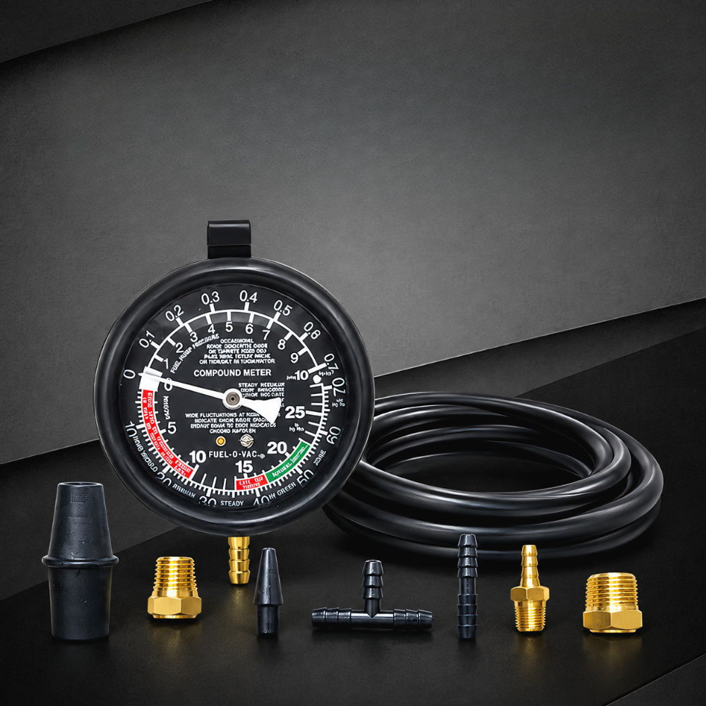 9 Parçalık Set: Araç Yakıt Pom - Fuel Pump Pressure Vacuum Tester Gauge incelemesi ve fiyatı