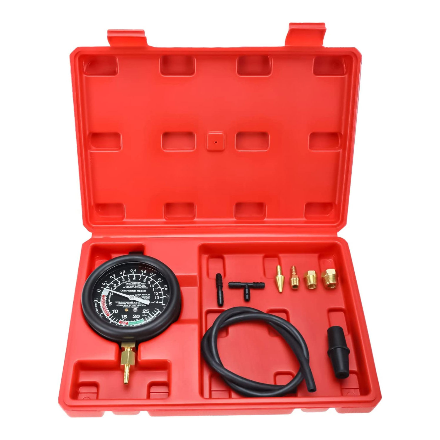 Otomatik Motor Vakum Basınç Te - Fuel Pump Pressure Vacuum Tester Gauge incelemesi ve fiyatı