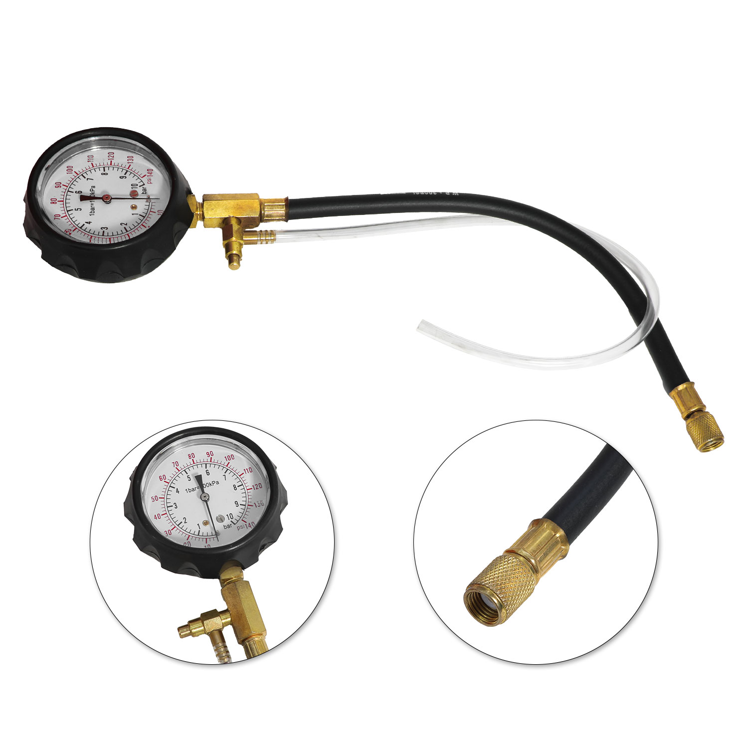 Motor Vakum ve Yakıt Basınç Gö - Fuel Pump Pressure Vacuum Tester Gauge incelemesi ve fiyatı